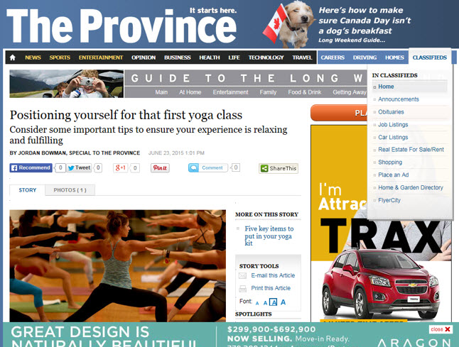 province editorial